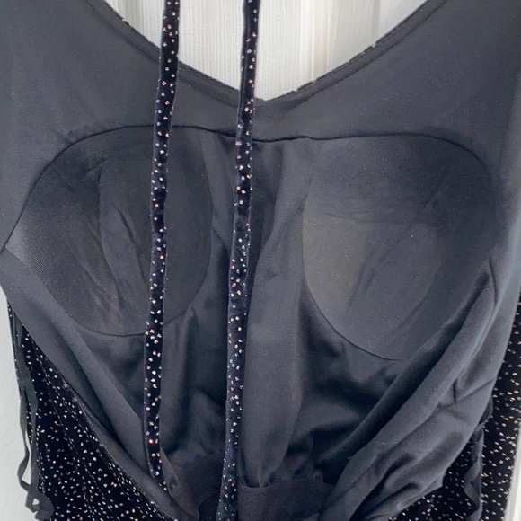 Multi color Glitter Halter Dress - Picture 6 of 12